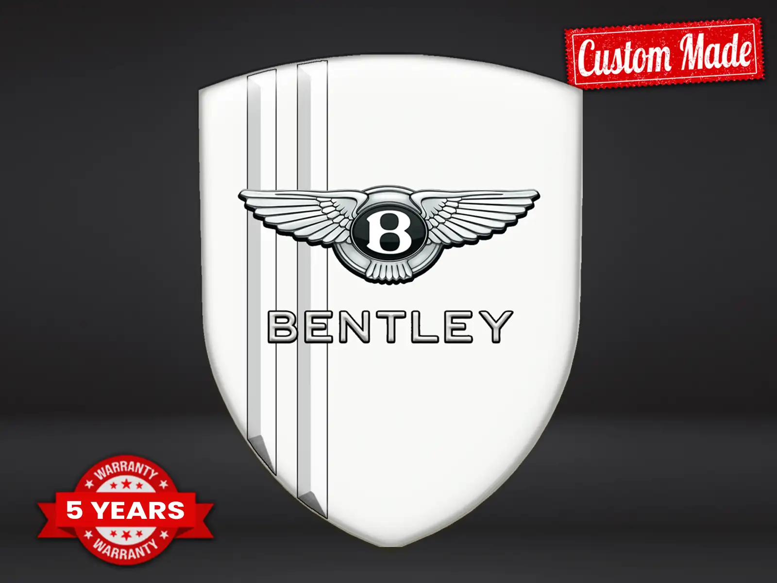 Bentley Domingsticker Universal Hochwertig Professionell
